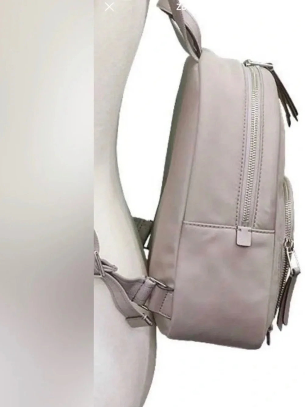 Kate Spade Gray Nylon backpack